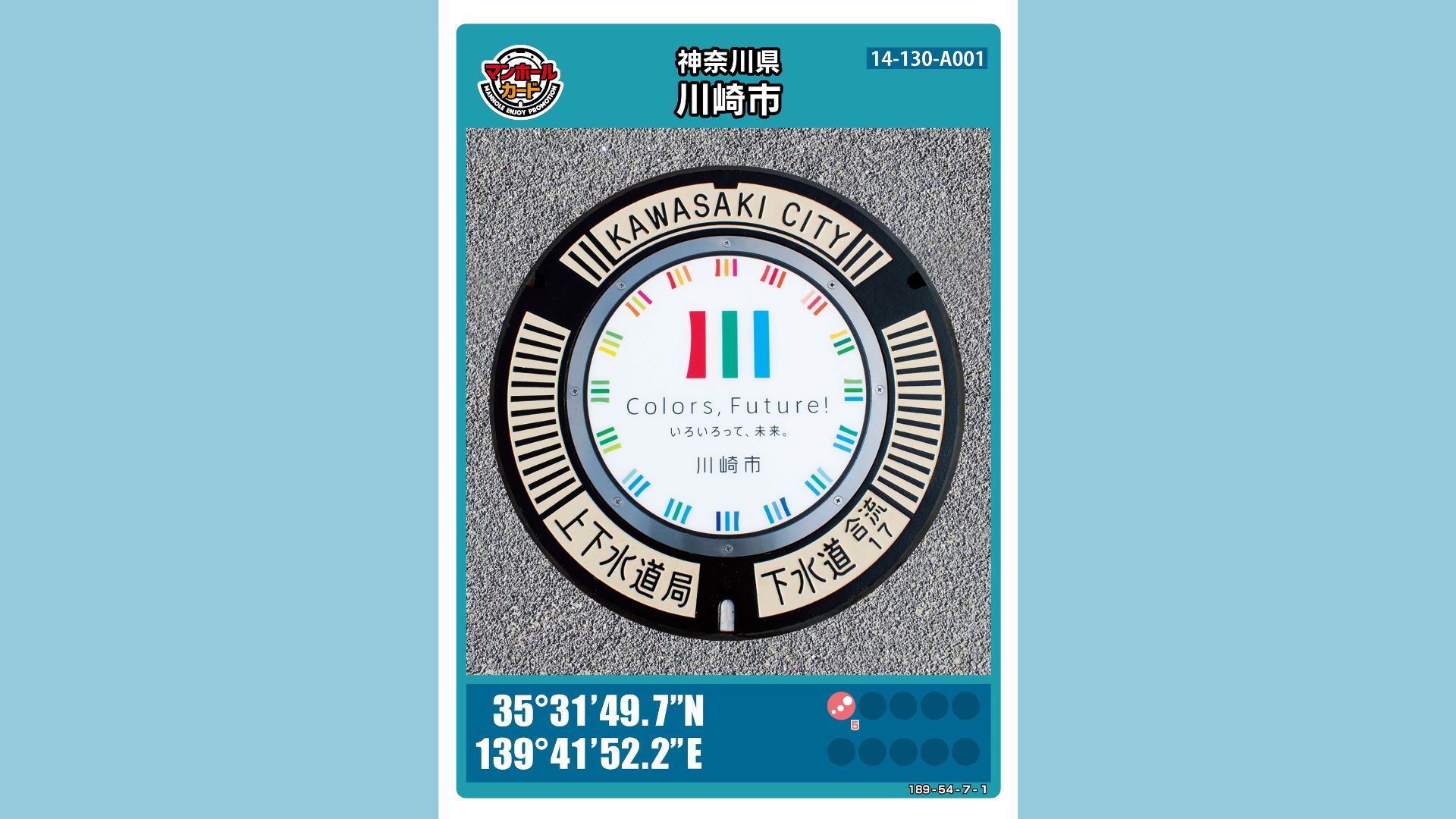 Have you heard of Kawasaki City’s manhole cards?